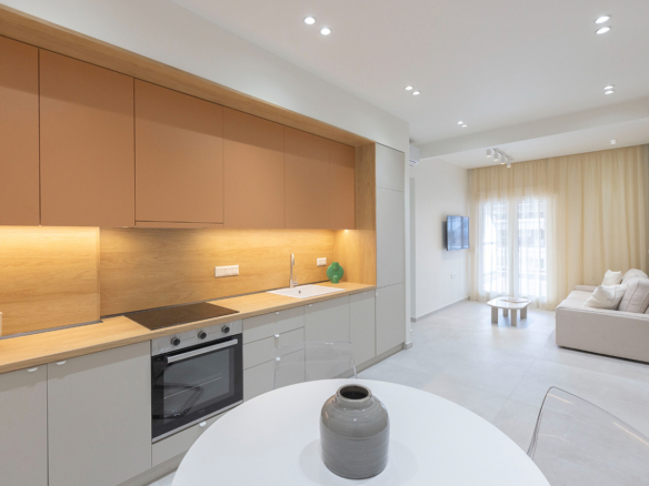 An apartment close to Martiou area.